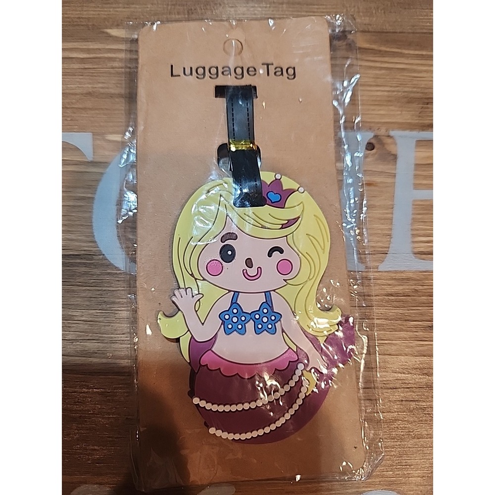 Luggage Tag School Bag ID Holder for Kids Travel